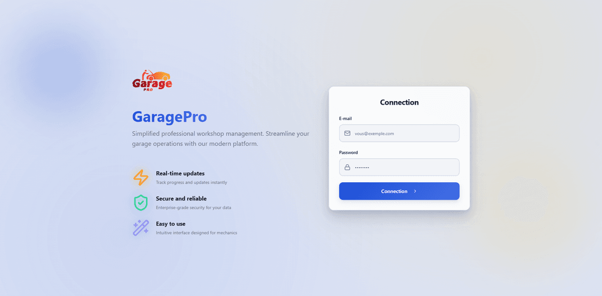 GaragePRO - Screenshot 1