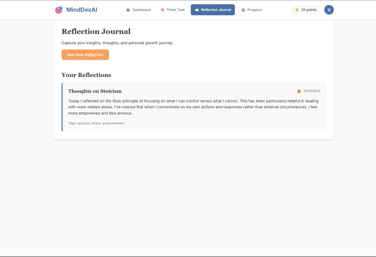 MindDexAI - Screenshot 3
