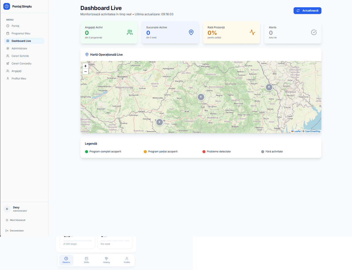 PontajPRO - Screenshot 4